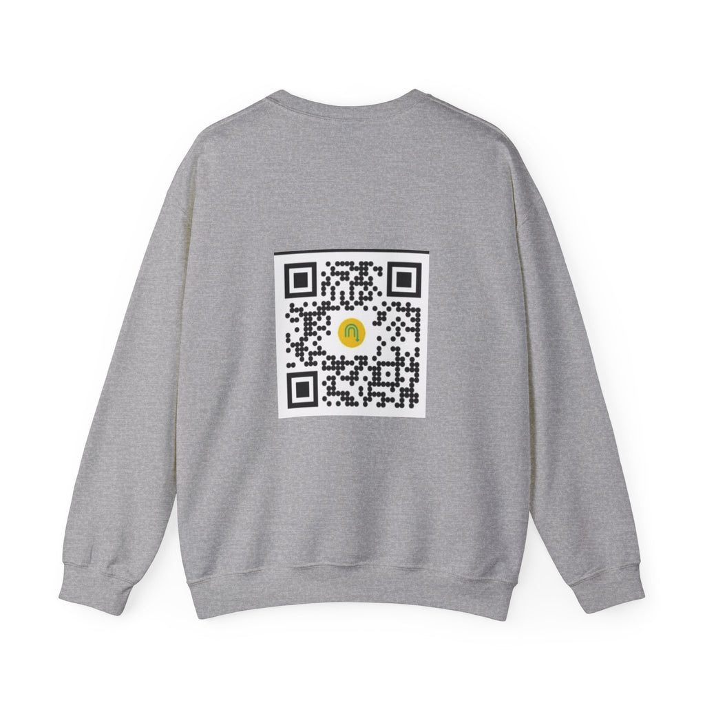 NGGT Logo Crewneck Sweatshirt — Green & Yellow Branded Pullover