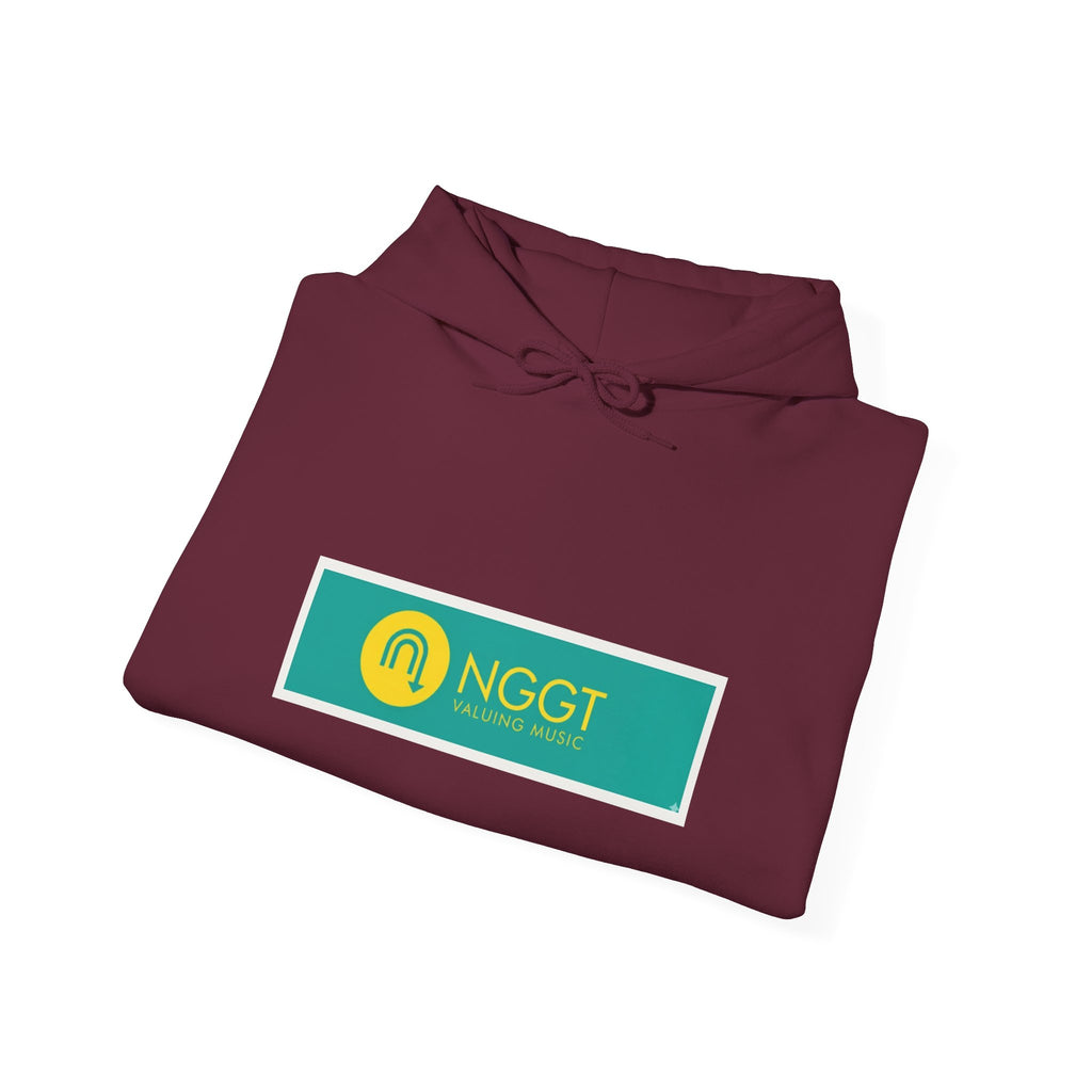 NGGT Logo Hoodie - Minimal Teal Brand Pullover