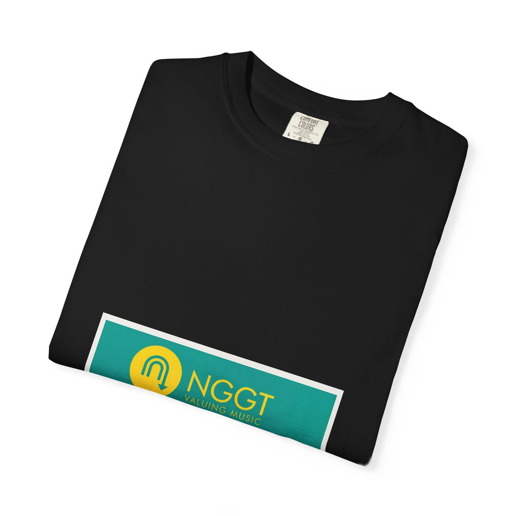 NGGT Logo T-Shirt — Minimal Teal & Yellow Graphic Tee