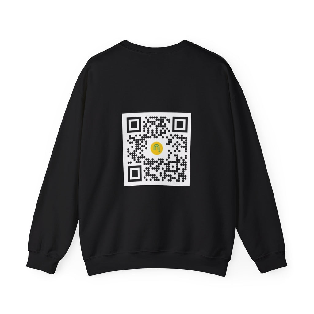 NGGT Logo Crewneck Sweatshirt — Green & Yellow Branded Pullover